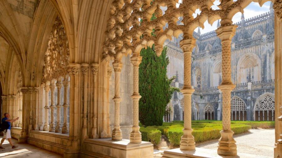 Private Tour from Lisbon: Fátima, Batalha, Óbidos & Nazare. - Batalha Monastery UNESCO: Gothic Architecture You Can Actually Read