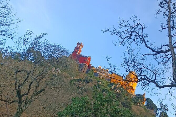 Private Tour in Sintra and Cascais by Jeep - Pena Palace area: gorgeous views with the crowd reality check