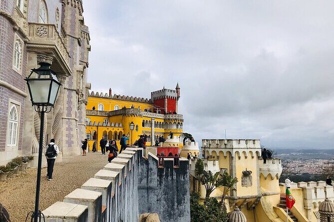 Private Tour Sintra, Pena Palace and Cascais from Lisbon - Pena Palace and the Park: fog, color, and Romantic Theater