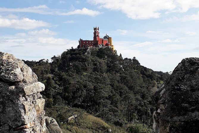 Private tour through the Romantic Sintra & Amazing Cabo da Roca & Cascais - Pena Palace and Park: your first big wow moment