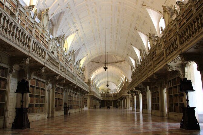 Private Tour to Defensive Lines of Torres, Mafra & Ericeira - Mafra National Palace: baroque scale plus a very old library