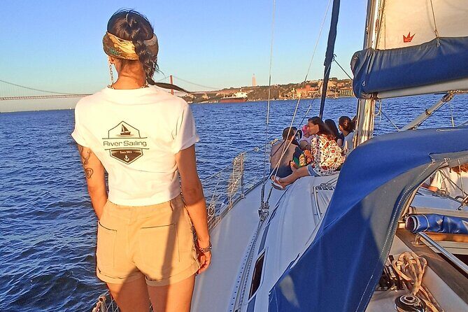 Sailboat Excursion along the Magnificent Tagus River - Padrão dos Descobrimentos: Discovery-Era Symbols, Seen in Motion
