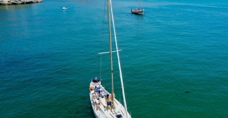 Sesimbra : Sailing Tour - The core route: sailing time, then water time, then more sailing