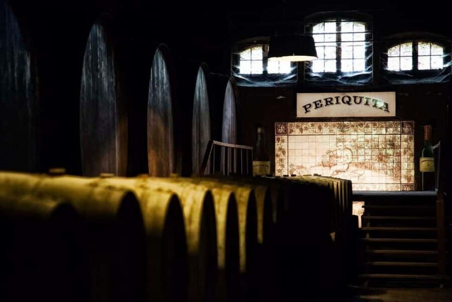 Setúbal Wine Tour: Discover the Moscatel Wine - José Maria da Fonseca: Periquita, Vinho Moscatel, and oak-barrel cellar time
