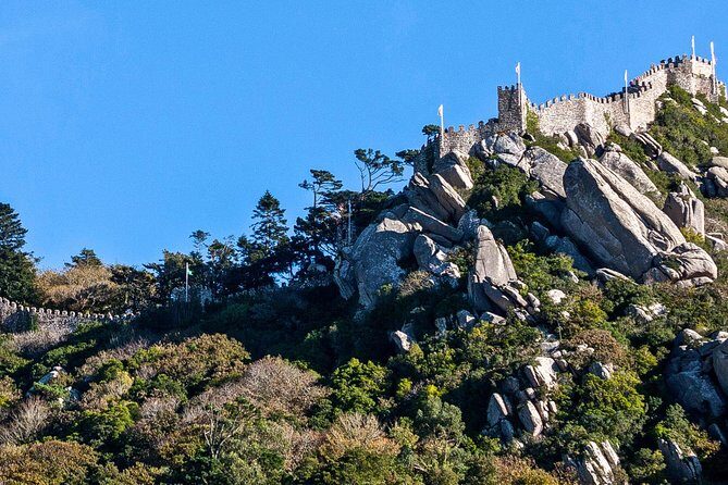 Sintra ALL PALACES - small groups (2-6pax) PRIVATE TOUR - Stop 1: Park and National Palace of Pena for the big Sintra views