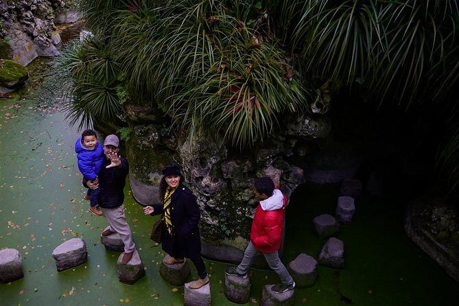 Sintra Full-Day: Pena, Moorish Castle & Regaleira with Tickets - Quinta da Regaleira: the Initiation Well and the strange symbolism