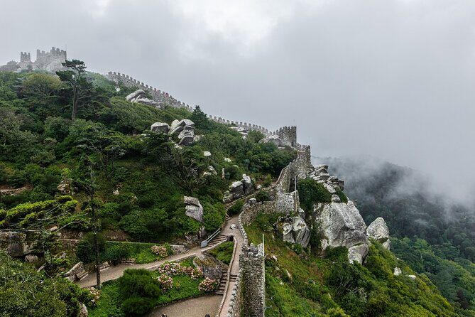 Sintra Full Day Private Tour with All Tickets Included - Pena National Palace and Park: mist, color, and crowd math