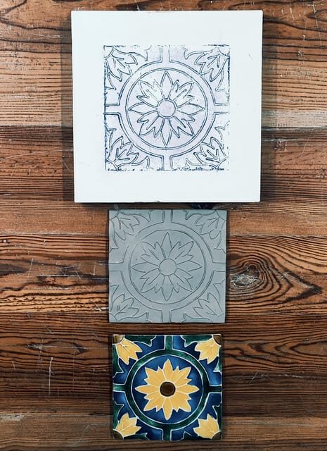 Sintra: Hispanic Moorish Tile Workshop - Pickup and shipping: how to get your fired tile home
