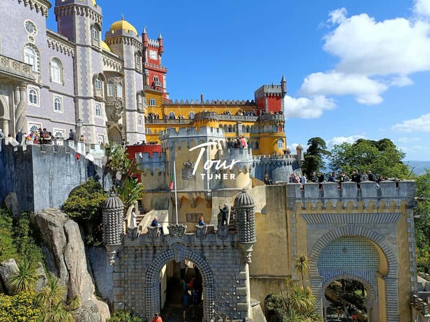 Sintra: Pena Palace. Moorish Castle. Cabo da Roca. & Cascais - Boca do Inferno: Mouth of Hell and Waves That Do Not Play
