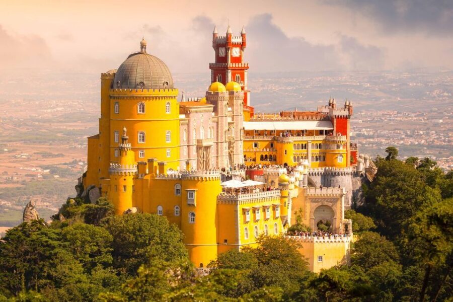 Sintra: Pena Palace, Moorish Castle, Regaleira, & Monserrate - Getting there from Lisbon: pickups, comfort, and ticket timing