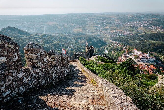Sintra Private Tour with Tickets: Pena Palace & Moorish Castle - Castelo dos Mouros: fortress views with a climb that deserves respect