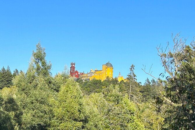 Sintra Village & Beaches Renault 4L Tour (3h) - Pena Palace and its color contrasts: why the view matters