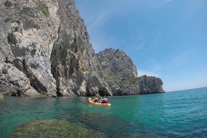 Small Group Kayak Tour along Sesimbra - Arrábida Natural Park - Ribeiro do Cavalo beach break: where the day slows down