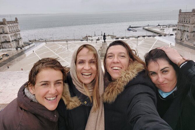 Small group Lisbon Walking Tour - Stop 4: Miradouro de Santa Catarina and the clues behind Adamastor, Salazar, and Cristo Rei