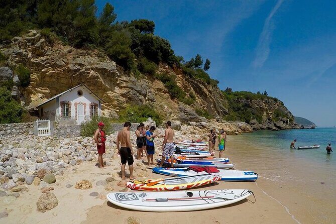 Stand Up Paddle Experience at Portinho da Arrábida - Ilha da Anicha and Praia dos Coelhos: the calm-water part that teaches you