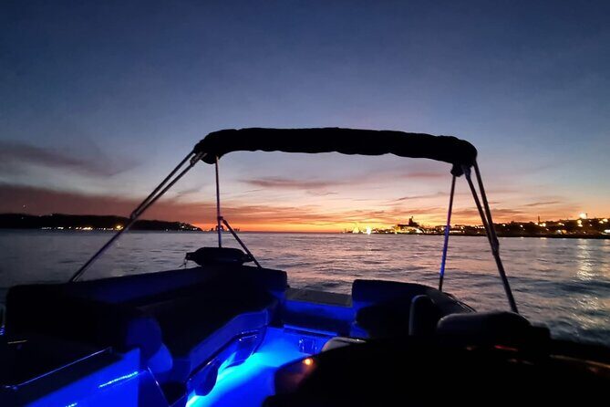 Sunset and Night Cruise with Champagne - Portuguese Navy relics: frigate history and the Barracuda submarine view