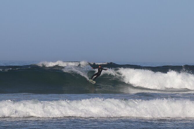 Surf Class in Almada - Price and value: $45.86 for a private-style lesson with gear included