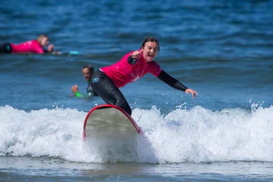 Surf Class in Caparica - Why Praia do Castelo Works So Well for a Surf Class