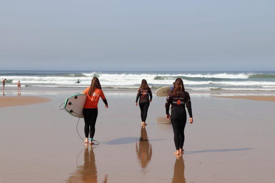 Surf Class in Caparica - The 2-Hour Session Focuses on More Than Standing Up