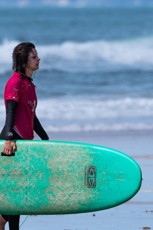 Surf Class in Caparica - What Happens at Castelo Beach: Meeting Point to Water Time