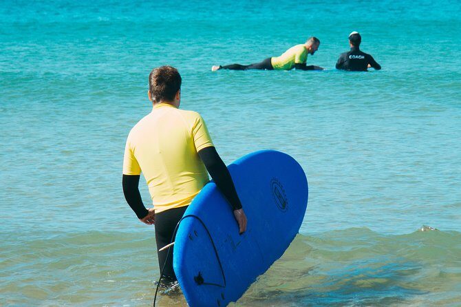 Surf Lesson with transfer - Key Highlights at a Glance