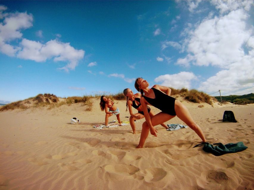 Surfing and Yoga in Lisbon - Group vibe, languages, and private pickup options