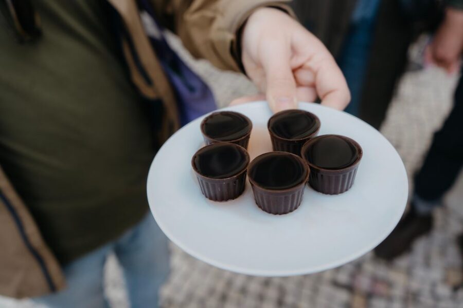 The Heart of Lisbon Food Tour: Baixa, Chiado & Bairro Alto - Taberna Carolina: a full hour of Portuguese flavors and drink pairings