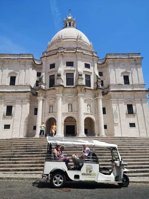Travel to the Medieval part of Lisbon by Tuk Tuk - São Vicente de Fora and Santa Engracia: calm, solemn, and scenic
