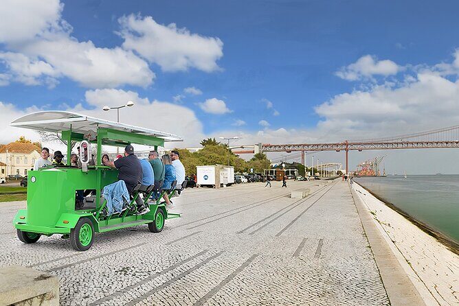Tropical BeerBike in Tejo River Lisbon - The Carlos do Carmo Ride: How the 60 Minutes Work
