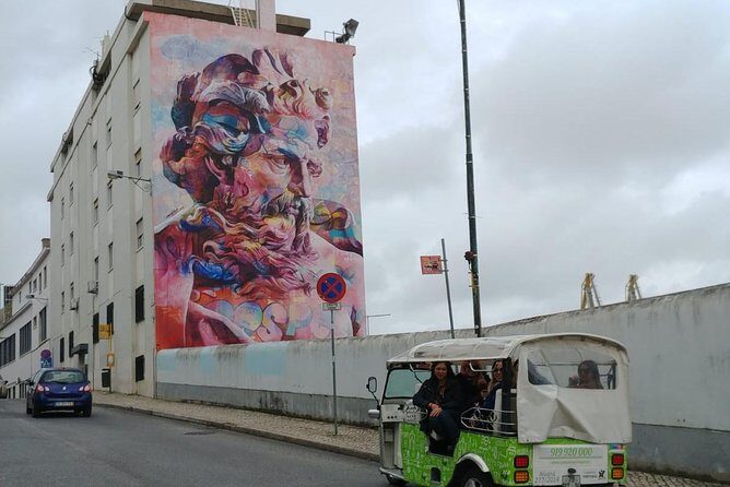 Tuk Tuk Lisbon: Exploring Urban Art - Stop-by-Stop Murals: Santa Apolónia and Santa Clara Field