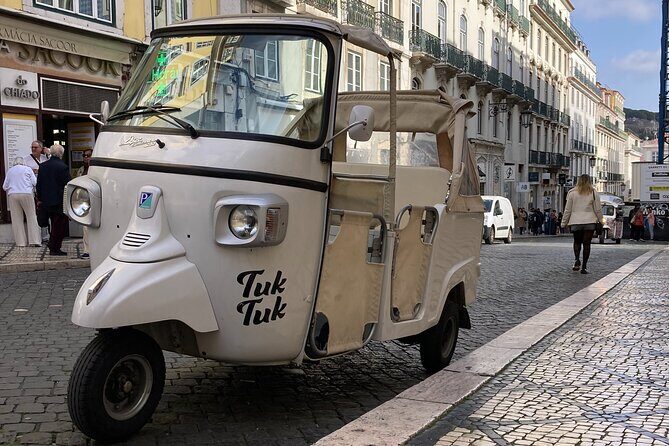 Tuktuk adventure through Lisbon - The miradouros of Alfama: tiles, flowers, and river views